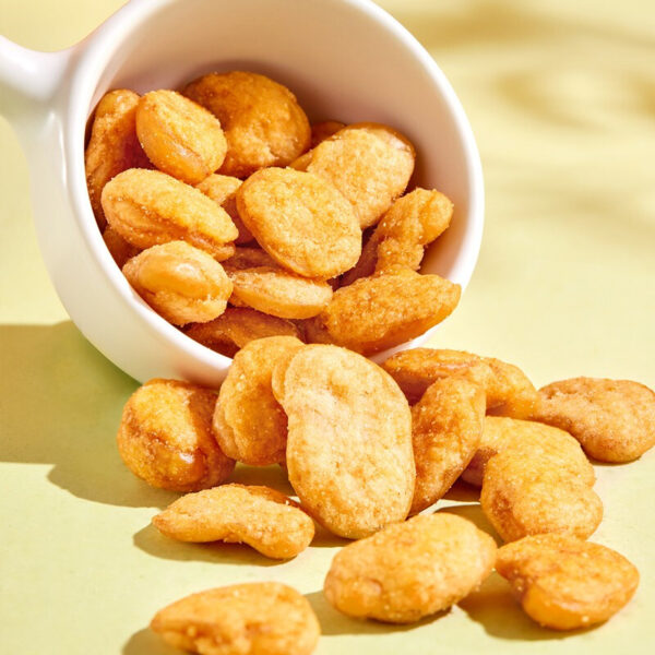 甘源 蟹黄味蚕豆  Snacks made from broad beans  Nuts  Chinese snacks 285g per bag/10.05oz - 图片 3