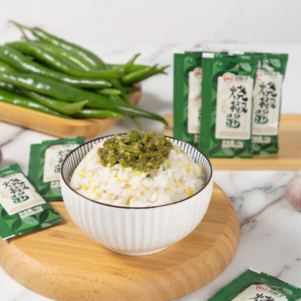 川娃子  烧椒酱  Chinese-style chili sauce  Chinese seasoning  15g per pack X10/5.29oz - 图片 2