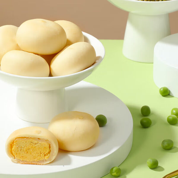 味滋源 绿豆饼  Mung bean paste biscuit  Chinese pastry  Chinese snacks  500g per box/17.64oz - 图片 2