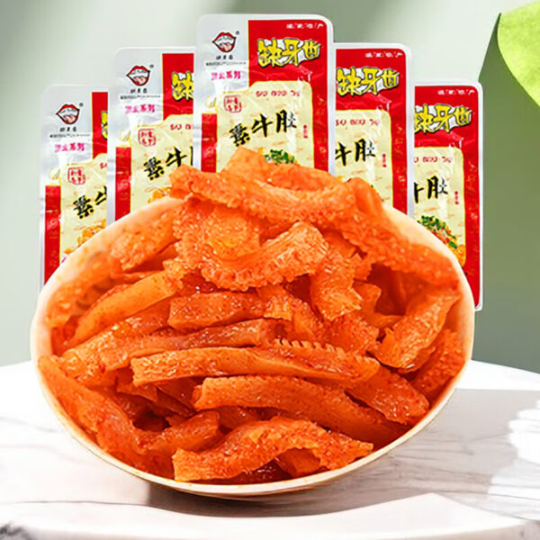 缺牙齿  辣条 爆辣  Latiao  Very spicy  Snacks made by Konjac  Chinese snacks  16g per pack X30/16.93oz - 图片 2