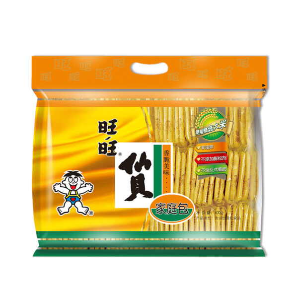 旺旺 仙贝  Potato chips snacks made from rice  Chinese snacks  400g per bag/14.11oz