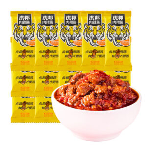 虎邦  招牌辣椒酱  It comes from a very popular chili sauce in China  Chinese seasoning  15g per pack X15/7.94oz