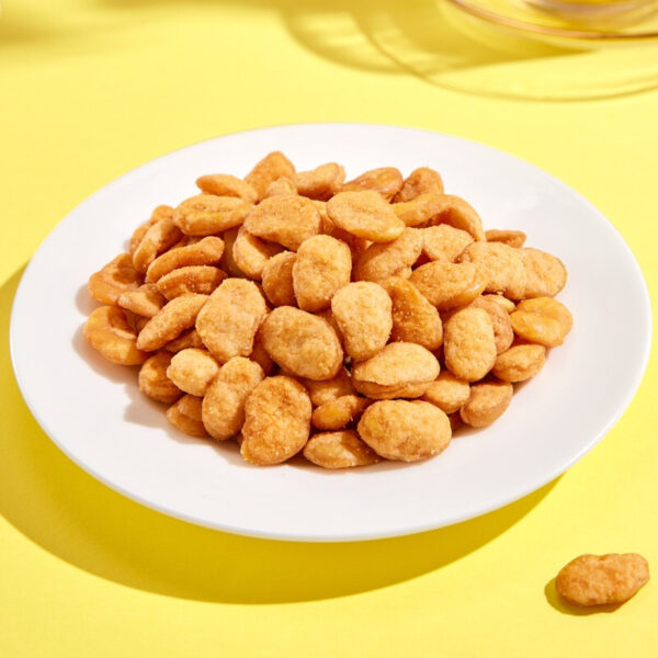 甘源 蟹黄味蚕豆  Snacks made from broad beans  Nuts  Chinese snacks 285g per bag/10.05oz - 图片 5