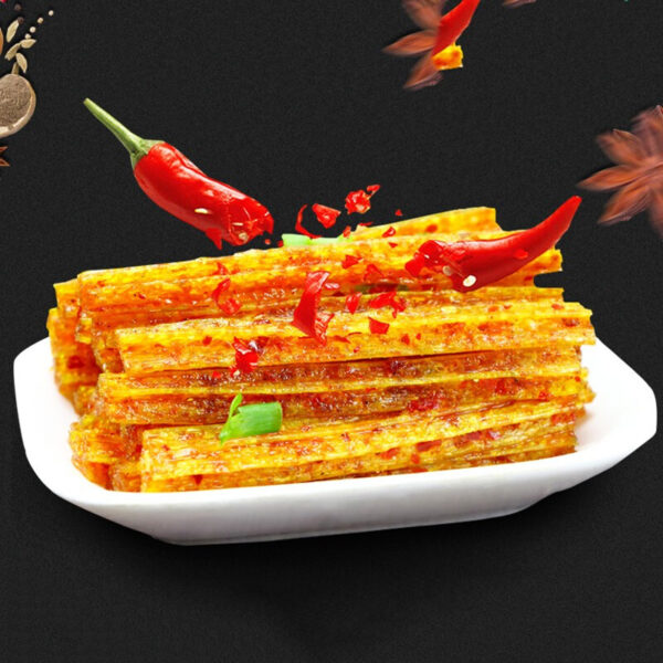 飞旺 八宝里青丝 辣条  Latiao  fragrant and spicy  Gluten  Spicy strips  Chinese snacks  16g per pack X30/16.93oz - 图片 2
