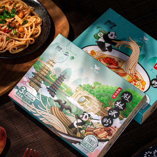 统一那街那巷  桂林米粉  Guilin rice noodle  Chinese instant noodles  246g per box X3/26.03 - 图片 5