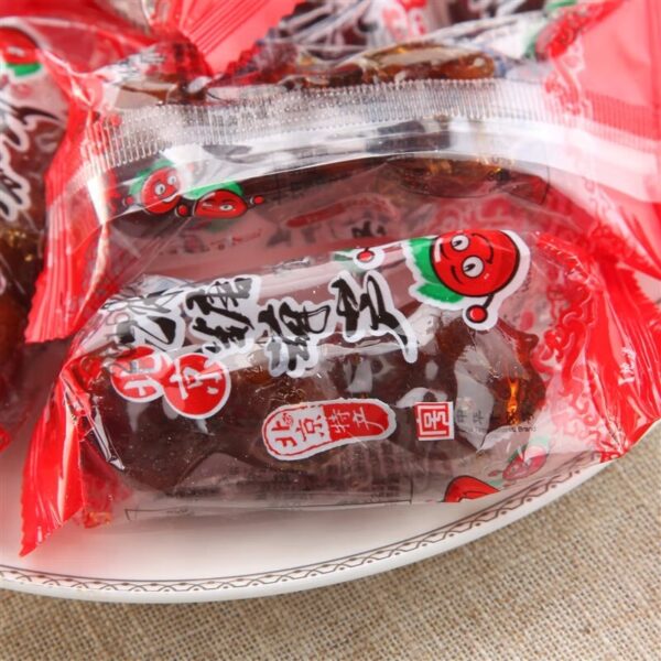 红螺 冰糖葫芦  Bingtanghulu  Preserved fruits made from hawthorn  Chinese snacks  400g per box/14.11oz - 图片 5