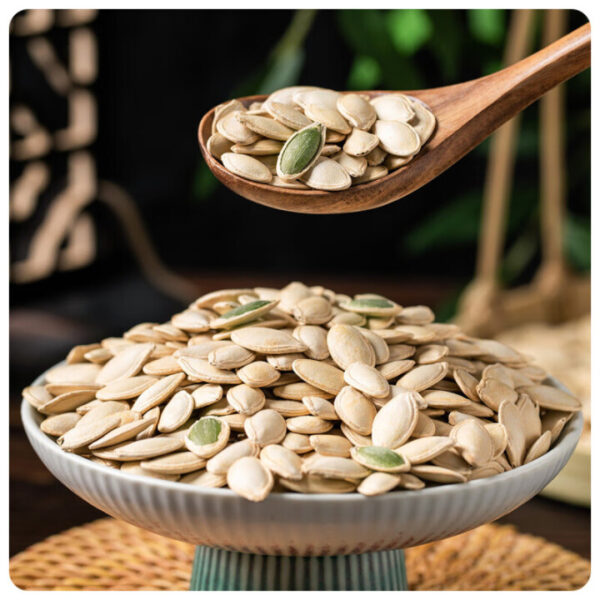 春江月 南瓜子  It is made by Pumpkin seeds  Nuts  Chinese snacks  500g per bottle/17.64oz - 图片 7