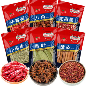 易厨食代  卤味料组合  6种香料组合装  braised dishes seasoning combination  Chinese seasoning  195g per bag/6.88oz