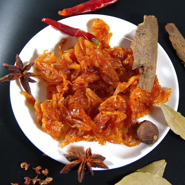 余同乐 北京烤鸭味辣条  Latiao  Peking duck flavor spicy strips  Gluten  Chinese snacks  20g per pack X20/14.11oz - 图片 3
