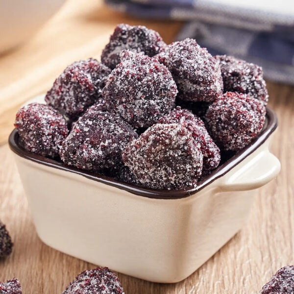 春江月 冰糖杨梅  Preserved fruits made from bayberries  Chinese snacks  500g per bottle/17.64oz - 图片 4
