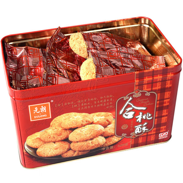 元朗 合桃酥  Tao Su  Chinese Special Pastry  Biscuits  Chinese snacks  520g per box/18.34oz - 图片 4