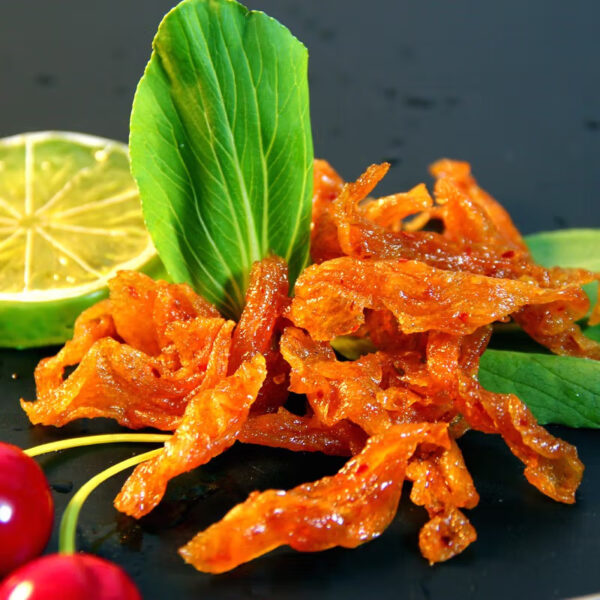 余同乐 北京烤鸭味辣条  Latiao  Peking duck flavor spicy strips  Gluten  Chinese snacks  20g per pack X20/14.11oz - 图片 4