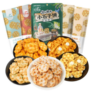 红谷林 石头饼  Biscuits  Mixed flavors  Chinese pastry  Chinese snacks  490g/17.28oz