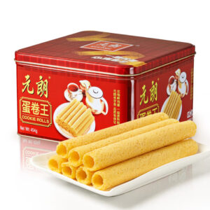 元朗 蛋卷王  Chinese pastry  Biscuits  Chinese snacks  454g per box/16.01oz