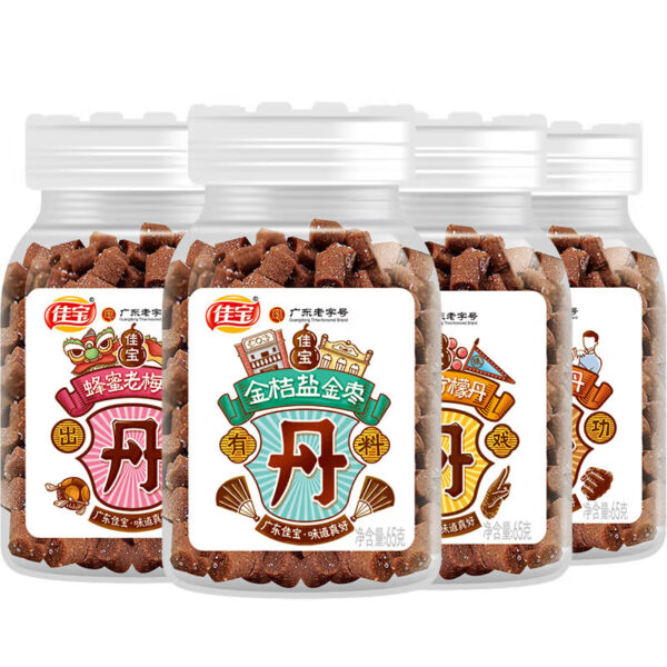 佳宝 百草丹礼盒  蜜饯  succade  Chinese snacks  260g per box/9.17oz