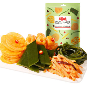百草味 素卤小分队 卤味零食  Snacks made from vegetables  Chinese snacks  510g per bag/17.99oz