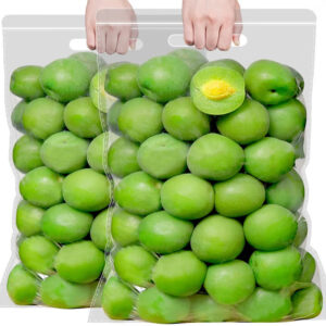 春江月  脆青梅  Preserved fruits made from green plums  Chinese snacks  250g per pack X2/17.64oz