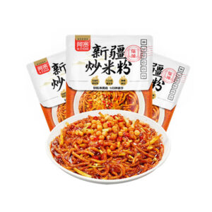 阿宽 新疆炒米粉  Fried rice noodles  Chinese Instant noodles  335g per bag X3/35.45oz
