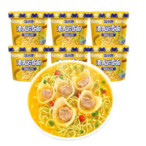 饭小馋 港式云吞面  方便面  Chinese instant noodles  150g per bowl X6/31.75oz