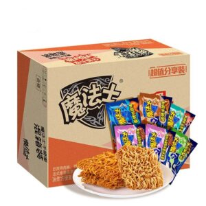 魔法士 干脆面  Crispy Snack Noodles  Chinese snacks  48 packs per box/33.86oz