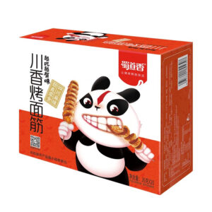 蜀道香 烤面筋 Snacks made of gluten  Latiao  Spicy strips  Chinese snacks  26g per pack X20/18.34oz