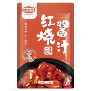 丰味居 红烧酱汁  Red-Cooked seasoning  Used for making Chinese Red-Cooked dishes  Chinese seasoning  100g per pack X4/14.11oz