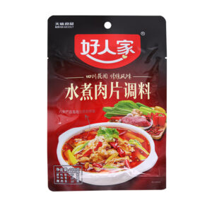 好人家 水煮肉片调料  Chinese dish seasoning  Spicy and numbing flavor  100g per pack X2/7.05oz