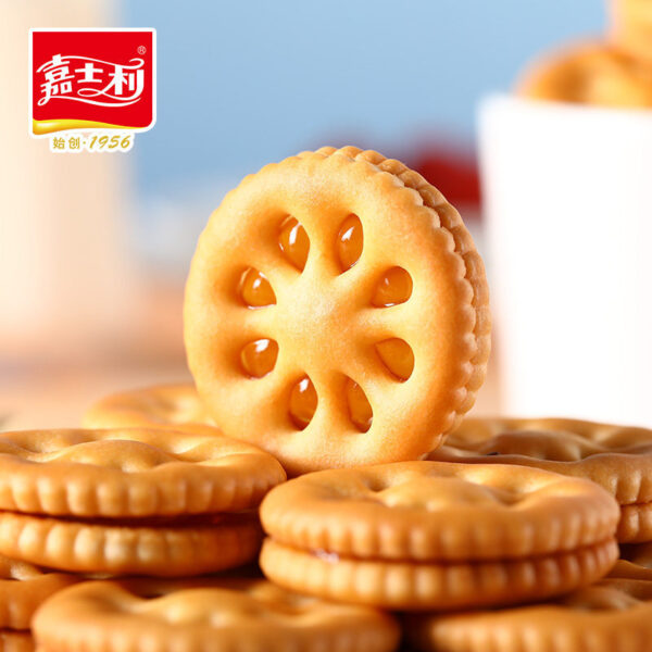 嘉士利  果乐果香  夹心饼干  Sandwich biscuit  Chinese snacks  680g per box/23.99oz - 图片 6