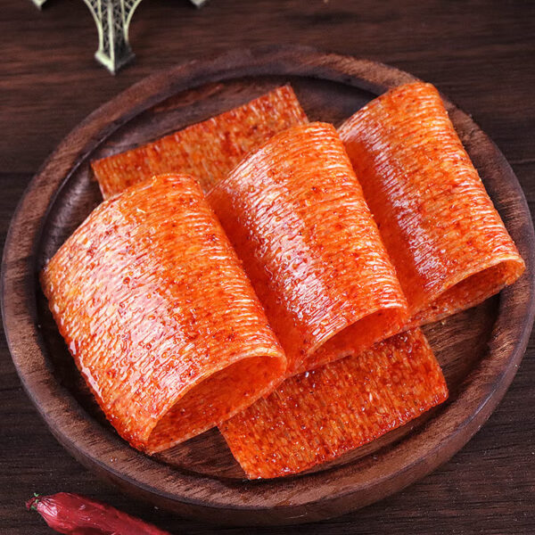 嘴巴香  老式大辣片  辣条  latiao  Spicy strips  Chinese snacks  18g per pack X30/19.05oz - 图片 2