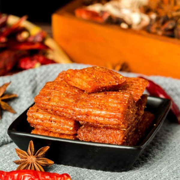 源氏  大刀肉  辣条  latiao  Spicy strips  Chinese snacks  Chinese food  260g per pack X2/18.34oz - 图片 2
