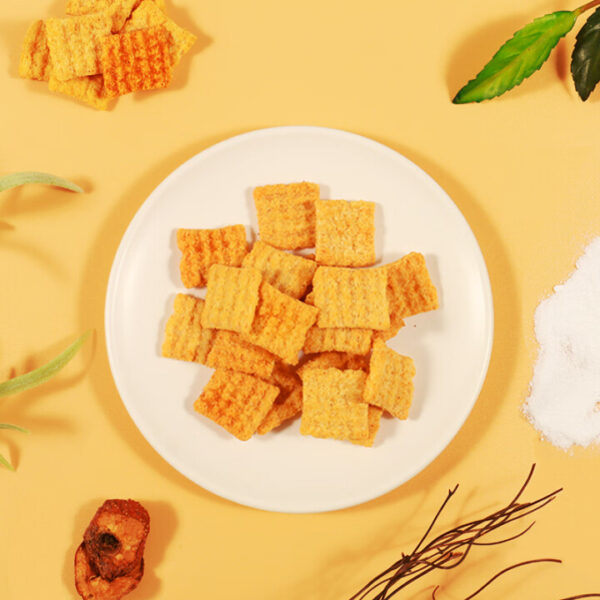 琥珀  小米锅巴  休闲零食  rice crust  Millet snacks  Chinese potato chips  Chinese snacks  450g per bag/15.87oz - 图片 3