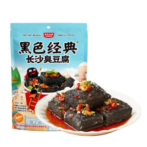 黑色经典  长沙臭豆腐  Stinky tofu  Spicy strips  latiao  Chinese snacks  118g per pack X2/8.32oz