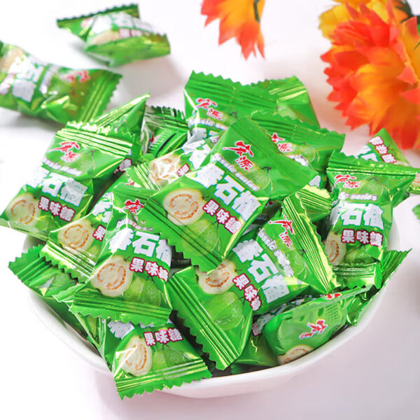 宏源  番石榴糖  Guava-flavored candy  Hard candy  Chinese snacks  350g per bag/12.35oz - 图片 2