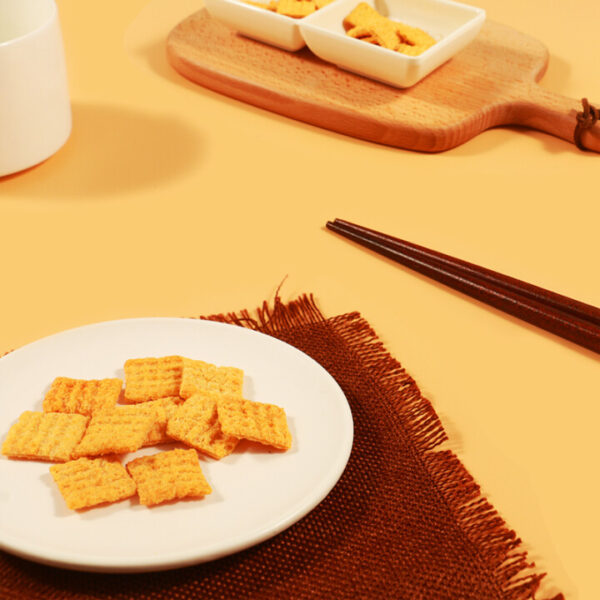 琥珀  小米锅巴  休闲零食  rice crust  Millet snacks  Chinese potato chips  Chinese snacks  450g per bag/15.87oz - 图片 4