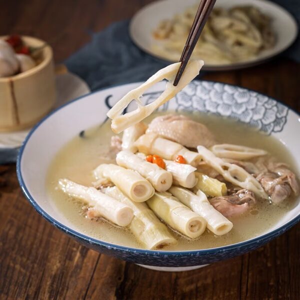 方家铺子  黄山扁尖笋  Bamboo shoots  Dry goods  Chinese food  500g per bag/17.64oz - 图片 2