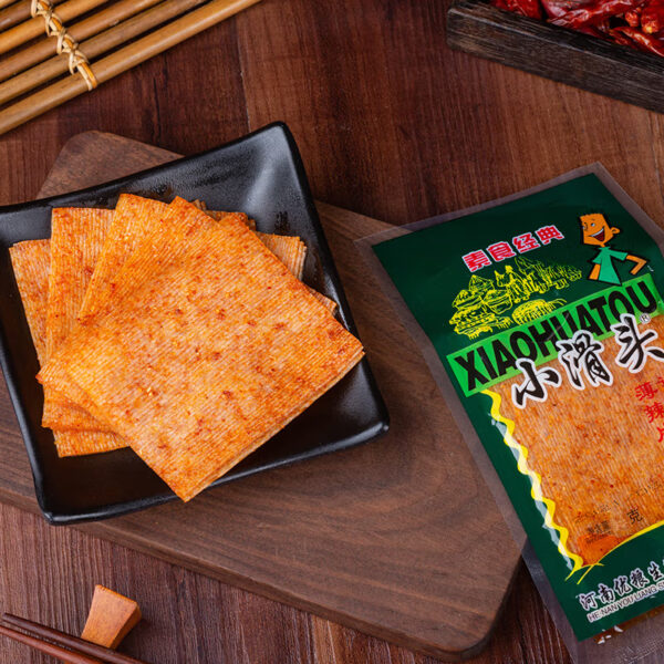 小滑头  辣片  辣条  怀旧零食   latiao  Spicy strips  Chinese snacks  18g per pack X30/19.05oz - 图片 3
