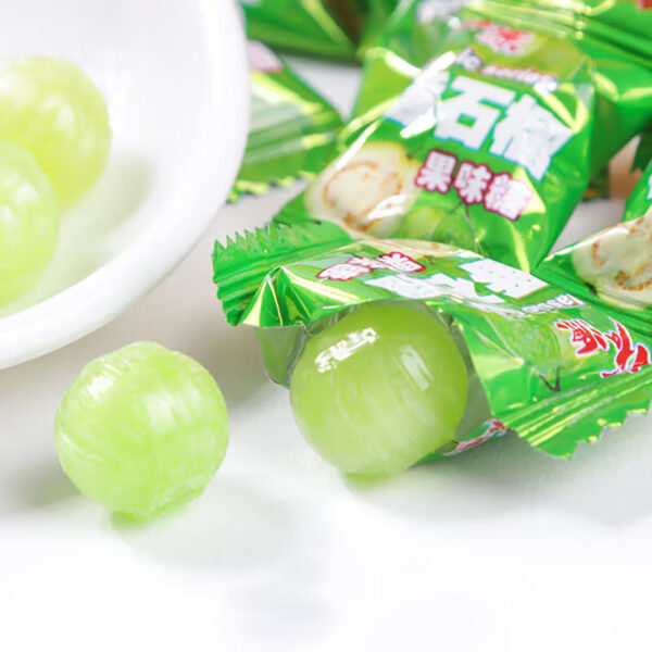 宏源  番石榴糖  Guava-flavored candy  Hard candy  Chinese snacks  350g per bag/12.35oz - 图片 6