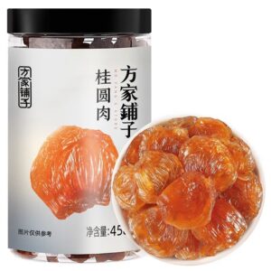 方家铺子  桂圆肉  无核  dry longan  Dry goods  Used for making desserts  458g per bottle/16.16oz