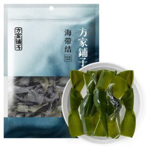 方家铺子  干海带结  Dried kelp  Hot pot food  Chinese food  100g per bag/3.53oz