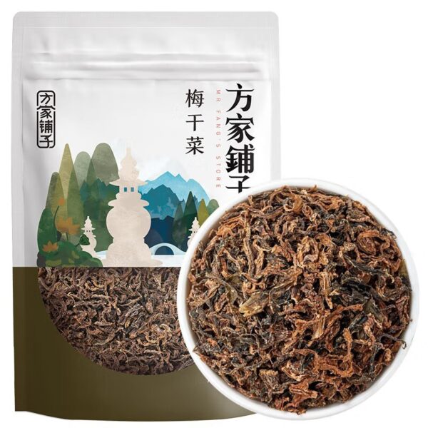 方家铺子  梅干菜  pickled mustard greens  Dry goods  Chinese food  300g per bag/10.58oz