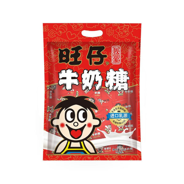 旺仔牛奶糖  milk tastes soft candy  Chinese snacks  480g per bag/16.93oz