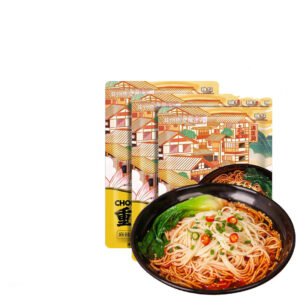 雅叔  重庆小面  Chongqing characteristic noodles  Chinese instant noodles  165g per bag X3/17.46oz