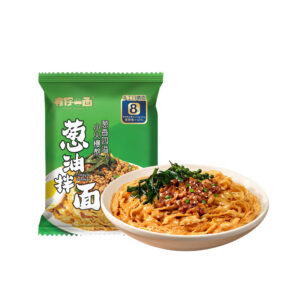 有你一面  葱油拌面  Dry mixed instant noodles with scallion flavor  Chinese instant noodles  118g per pack X6/24.97oz