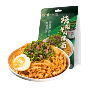 有你一面  烧椒拌面  Dry mixed noodles  Ramen  Chinese instant noodles  182g per bag X3/19.26oz