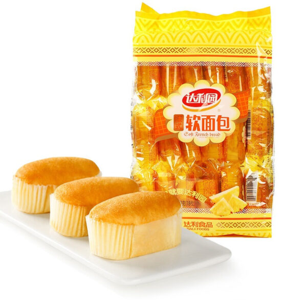 达利园  软面包  Chinese bread  Fragrant, soft and delicious  Chinese snacks  360g per bag X2/25.4oz - 图片 5